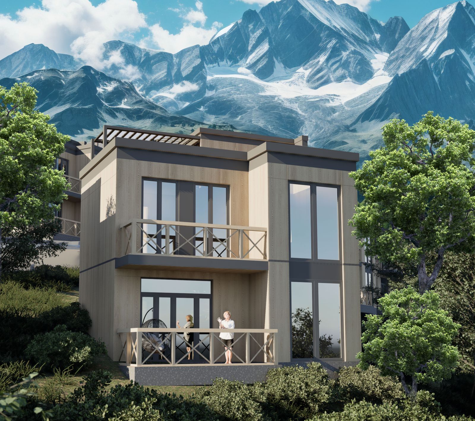 Tushlar Vodiysi — render 6